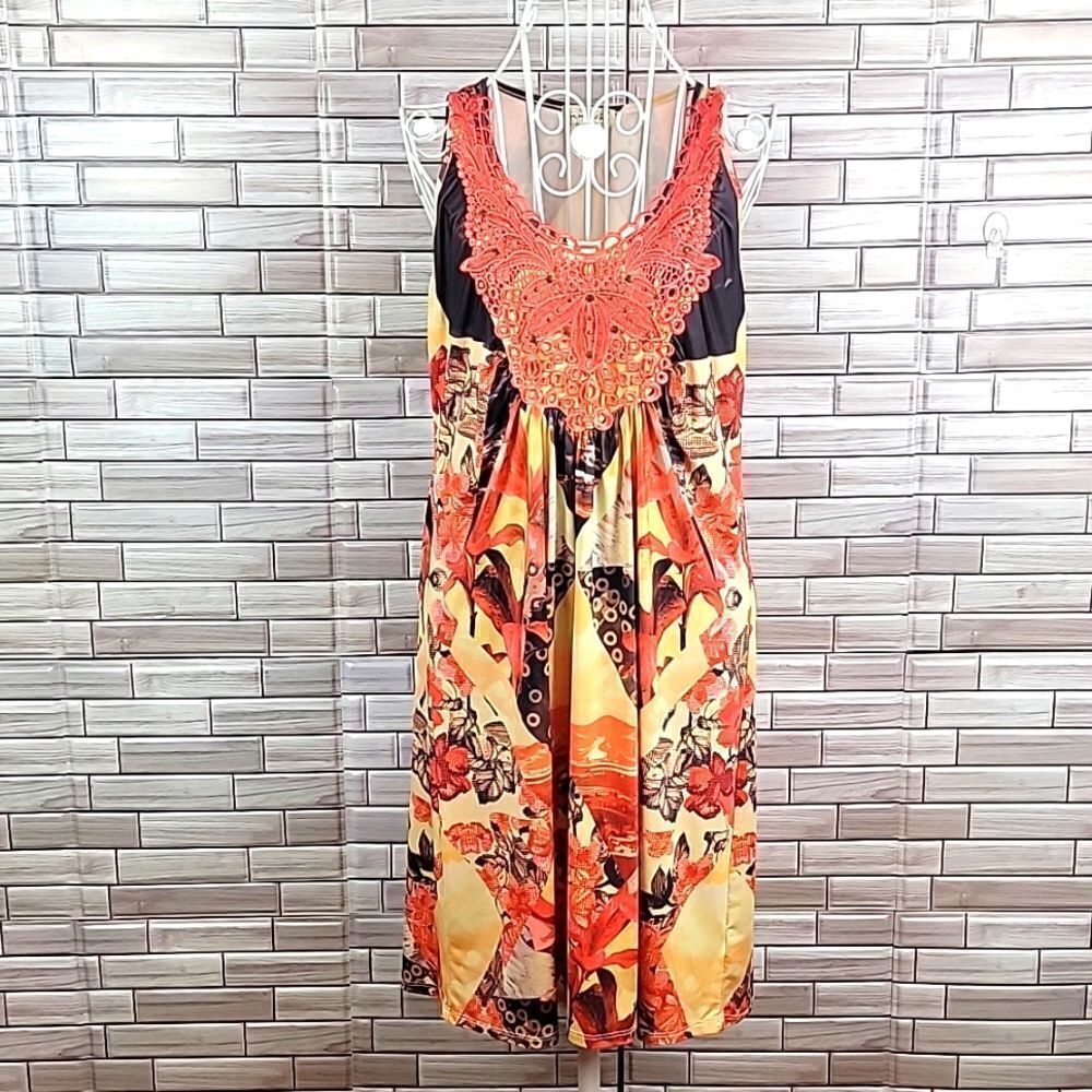 Live and let live midi dress Size M